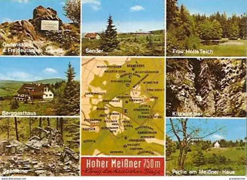 Ansichtskarte Deutschland - Hessen - Witzenhausen - Hoher Meißner - Mehrbildkarte (146)