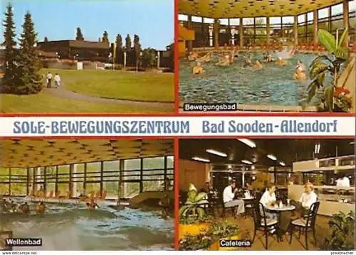 Ansichtskarte Deutschland - Hessen - Bad Sooden - Allendorf / Sole Bewegungszentrum (656)
