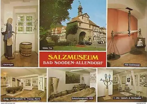 Ansichtskarte Deutschland - Hessen - Bad Sooden - Allendorf / Salzmuseum (26)