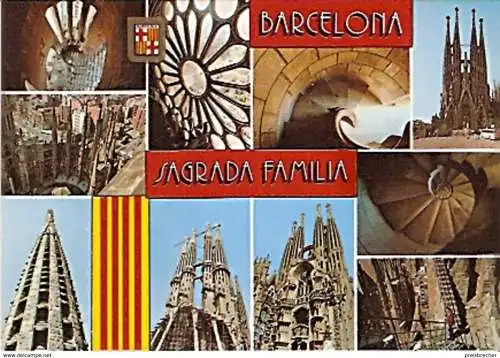 Ansichtskarte Spanien - Barcelona - Sagrada Familia (679)