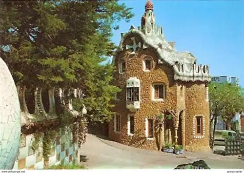 Ansichtskarte Spanien - Barcelona - Park Güell (406)