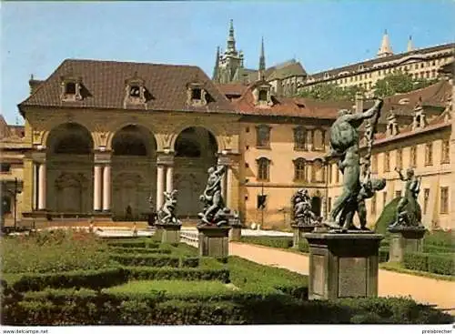 Ansichtskarte Tschechische Republik - Prag - Sala terrena im Waldstein Garten (928)