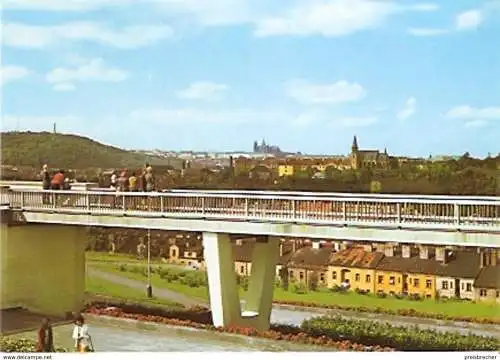 Ansichtskarte Tschechische Republik - Prag - Klement-Gottwald-Brücke (588)