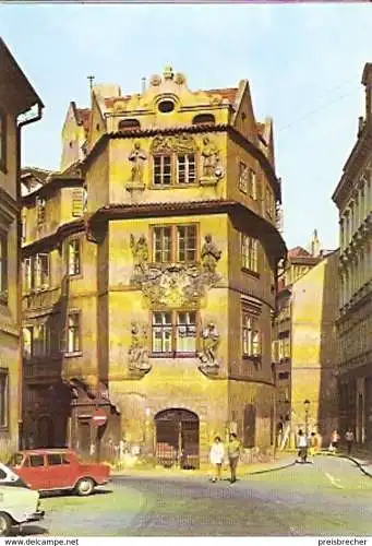 Ansichtskarte Tschechische Republik - Prag - Haus zum Goldenen Brunnen (572)