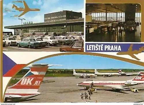 Ansichtskarte Tschechische Republik - Prag - Flughafen (589)