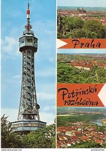 Ansichtskarte Tschechische Republik - Prag - Aussichtsturm Petrin (587)