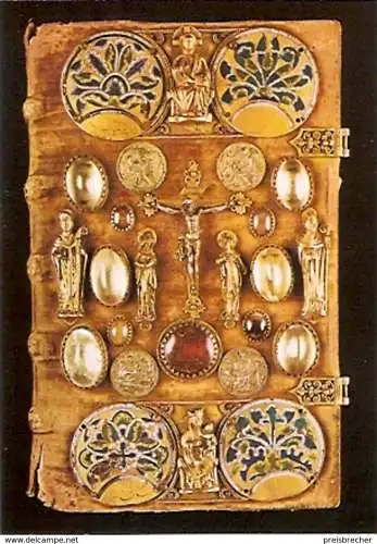 Ansichtskarte Tschechische Republik - Prag / Kloster Strahov - Evangeliar (958)