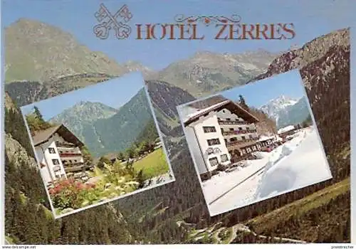 Ansichtskarte Österreich - Partenen - Vorarlberg - Hotel Zerres (272)