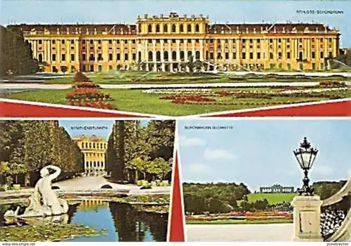 Ansichtskarte Österreich - Wien - Schloss Schönbrunn (107)