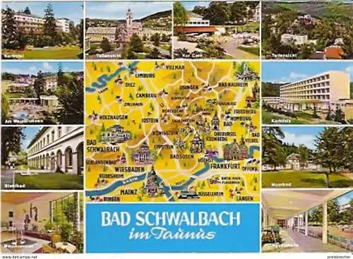 Ansichtskarte Deutschland - Hessen - Bad Schwalbach im Taunus - Mehrbildkarte (152)