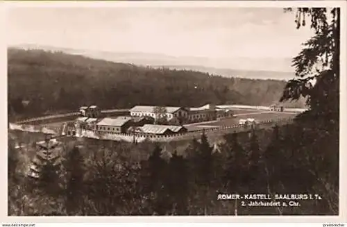 Ansichtskarte Deutschland - Hessen - Saalburg im Taunus - Römer Kastell (154)