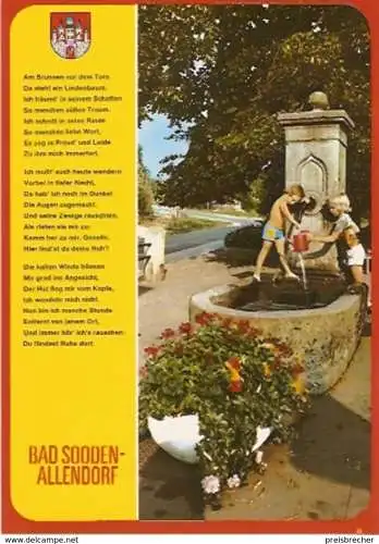 Ansichtskarte Deutschland - Hessen - Bad Sooden-Allendorf - Am Brunnen vor dem Tore (25)