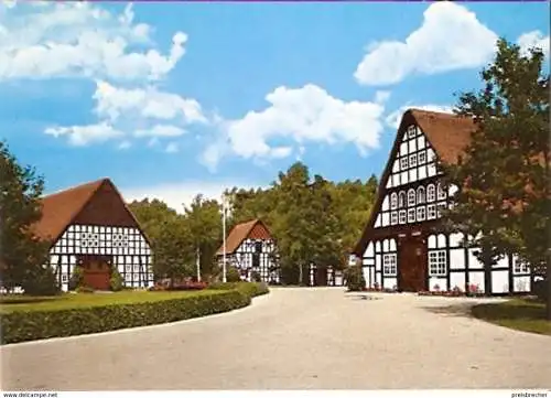 Ansichtskarte Deutschland - Niedersachsen - Bad Melle - Museumsdorf (535)