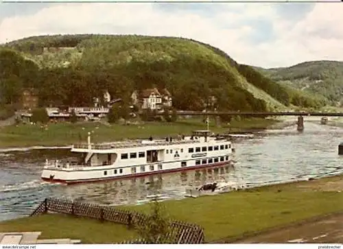 Ansichtskarte Deutschland - Niedersachsen - Hameln - Schiff MS \"Weserbergland\" (994)