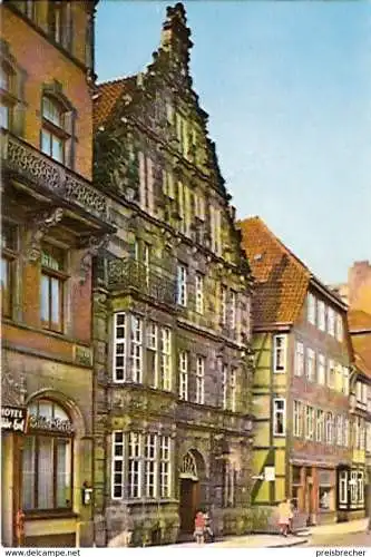 Ansichtskarte Deutschland - Niedersachsen - Hameln - Rattenfängerhaus (39)