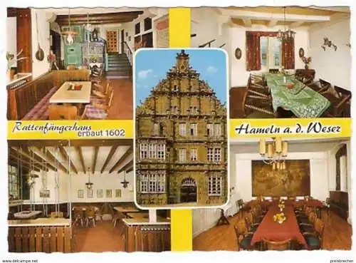 Ansichtskarte Deutschland - Niedersachsen - Hameln - Rattenfängerhaus (156)