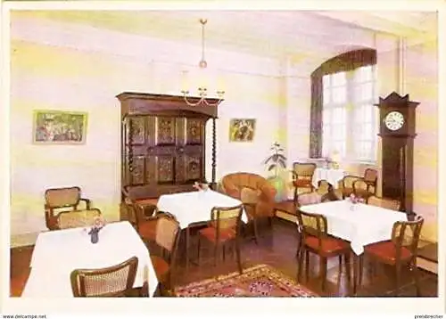 Ansichtskarte Deutschland - Niedersachsen - Hameln - Restaurant Rattenfängerhaus - Innenansicht (843)