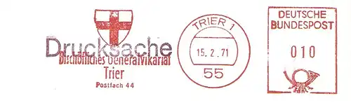 Freistempel Trier - Bischöfliches Generalvikariat Trier (#1649)