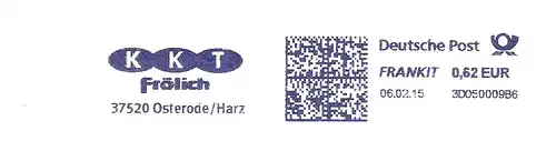 Freistempel 3D050009B6 Osterode / Harz - KKT Frölich (#1698)