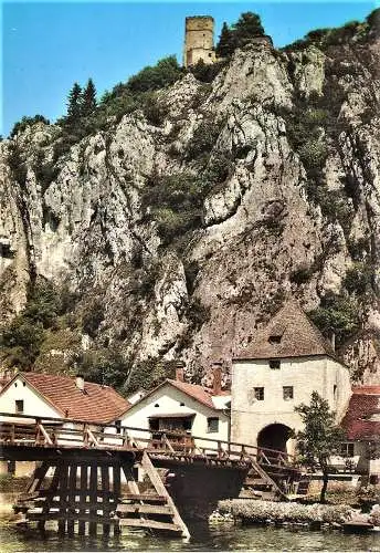 Ansichtskarte Deutschland - Bayern - Essing im Altmühltal - Markttor mit Altmühlbrücke (1410)