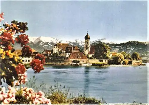 Ansichtskarte Deutschland - Bayern - Halbinsel Wasserburg / Bodensee (1414)