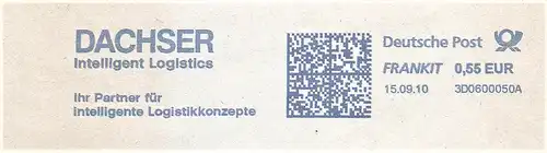 Freistempel 3D0600050A - DACHSER Intelligent Logistics - Ihr Partner für intelligente Logistikkonzepte (#1732)