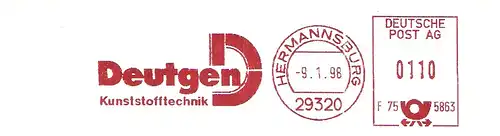 Freistempel F75 5863 Hermannsburg - Deutgen Kunststofftechnik 
 (#1741)