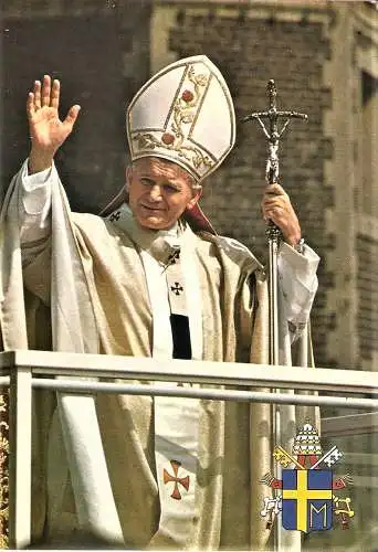 Ansichtskarte Vatikan - Papst Johannes Paul II. (1470)