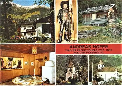 Ansichtskarte Österreich - Passeiertal - ANDREAS HOFER Gedenkstätten (1481)