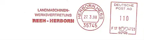 Freistempel F17 4723 Herborn - REEH HERBORN Landmaschinen Werksvertretung (#1763)