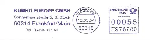 Freistempel E976780 Frankfurt - KUMHO EUROPE GMBH (#1770)