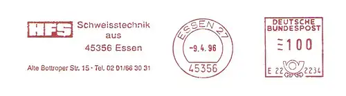 Freistempel E22 2234 Essen - HFS Schweisstechnik (#1771)