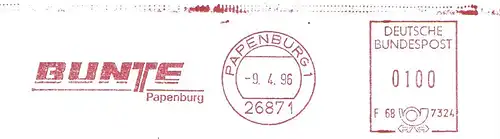 Freistempel F68 7324 Papenburg - BUNTE Papenburg (#1773)