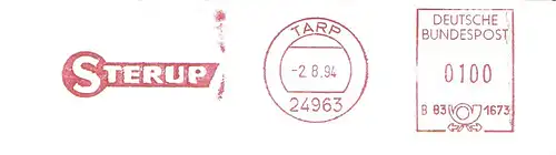 Freistempel B83 1673 Tarp - STERUP (#1800)