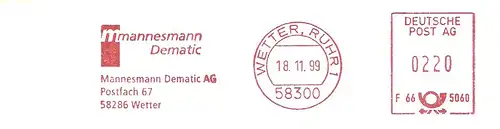 Freistempel F66 5060 Wetter Ruhr - Mannesmann Dematic AG (#1829)