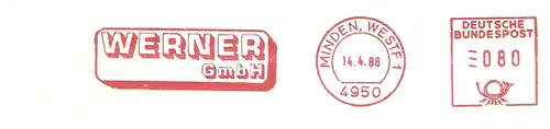 Freistempel Minden Westf - WERNER GmbH (#1836)