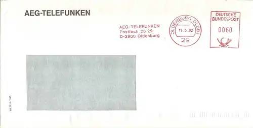 Freistempel Oldenburg - AEG - TELEFUNKEN (#AFS30)