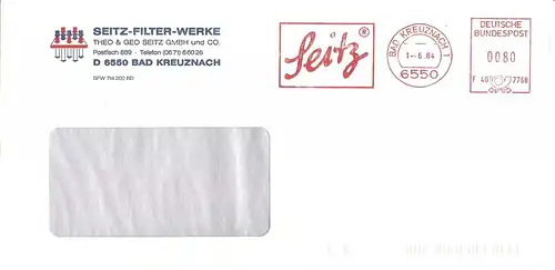 Freistempel F40 7768 Bad Kreuznach - Seitz Filter Werke (#AFS34)