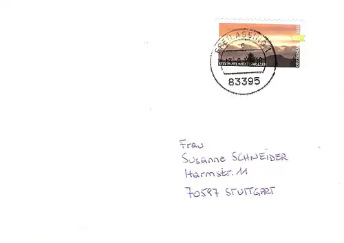 Briefmarke BRD Mi.Nr. 3532 o auf Brief / STEMPEL FREILASSING / Himmelsereignisse 2020 (#B37)