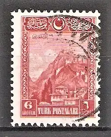 Briefmarke Türkei Mi.Nr. 850 o Freimarken 1926 / Festung Ankara