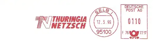 Freistempel F76 7217 Selb - TN THURINGIA NETZSCH (#1940)