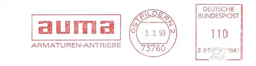 Freistempel B81 1587 Ostfildern - auma Armaturen-Antriebe (#1943)