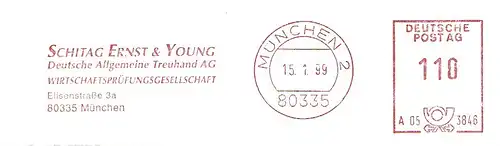 Freistempel A05 3846 München - SCHITAG ERNST & YOUNG - Deutsche Allgemeine Treuhand AG - Wirtschaftsprüfungsgesellschaft (#1964)