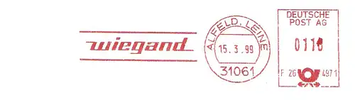 Freistempel F26 4971 Alfeld Leine - wiegand(#1969)