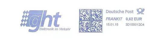 Freistempel 3D100012C4 - ght Elektronik im Verkehr(#1985)