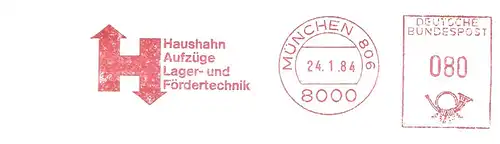 Freistempel München - Haushahn Aufzüge - Lager- und Fördertechnik (#1991)