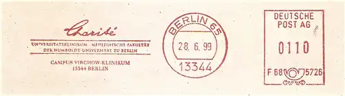 Freistempel F68 5726 Berlin - Charité / Universitätsklinikum - Medizinische Fakultät der Humboldt Universität zu Berlin - Campus Virchow Klinikum (#2034)