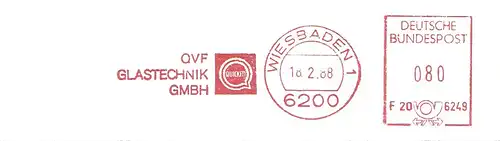 Freistempel F20 6249 Wiesbaden - QVF Glastechnik GmbH (#2051)