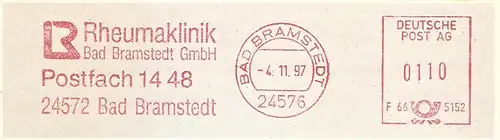 Freistempel F66 5152 Bad Bramstedt - Rheumaklinik Bad Bramstedt GmbH (#2065)