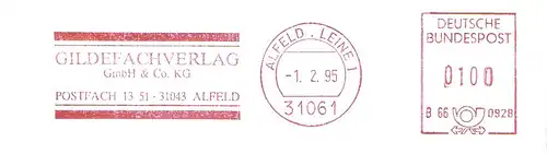 Freistempel B66 0928 Alfeld Leine - Gildefachverlag (#2072)